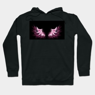 Pink angel wings Hoodie